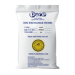 مادة Gel strong acid cation exchange resin Pure PC002 Na/H